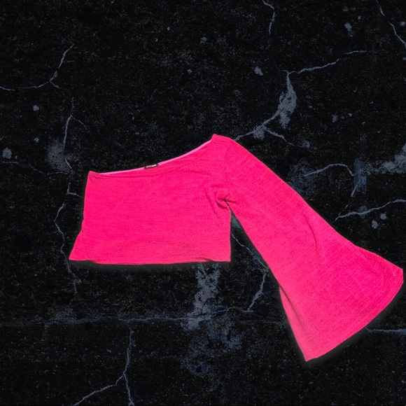 PS Fashion Nova One Sleeve Disco Top - Picture 1 of 2